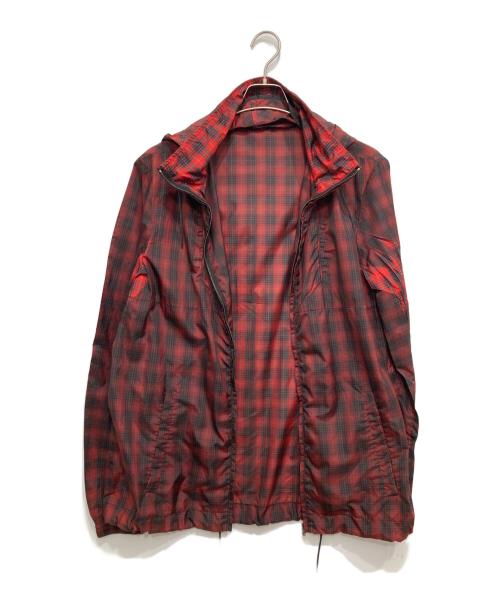 DIESEL Black Gold（ディーゼル ブラック ゴールド）DIESEL BLACK GOLD (ディーゼル ブラック ゴールド) ナイロンパーカー レッド サイズ:48の古着・服飾アイテム