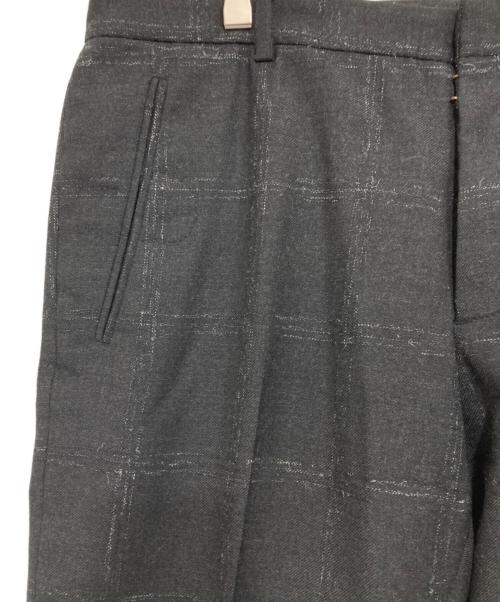 Martin Margiela14（マルタンマルジェラ14）Martin Margiela14 (マルタンマルジェラ14) チェックパンツ ブラック サイズ:52の古着・服飾アイテム