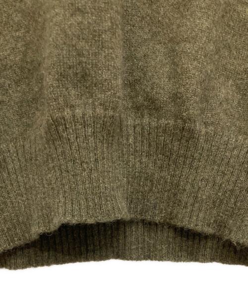 JIL SANDER（ジルサンダー）JIL SANDER (ジルサンダー) Vネックニット カーキ サイズ:40の古着・服飾アイテム