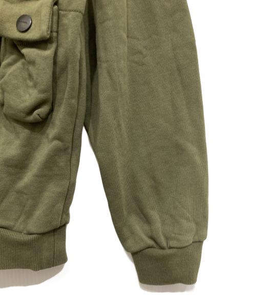 DIESEL（ディーゼル）DIESEL (ディーゼル) ギミックパーカー カーキ サイズ:12の古着・服飾アイテム