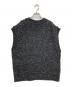 CLANE (クラネ) SIDE ZIP TWEED KNIT VEST ブラック サイズ:不明：4000円