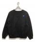 ZARA (ザラ) ADER error (アーダーエラー) ロゴスウェット ブラック サイズ:SーM：6000円