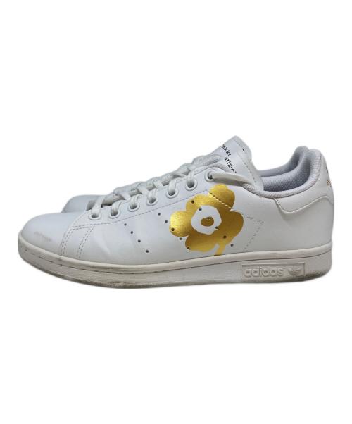 marimekko（マリメッコ）marimekko (マリメッコ) adidas (アディダス) ウニッコ柄スニーカー ホワイト サイズ:24.5cmの古着・服飾アイテム