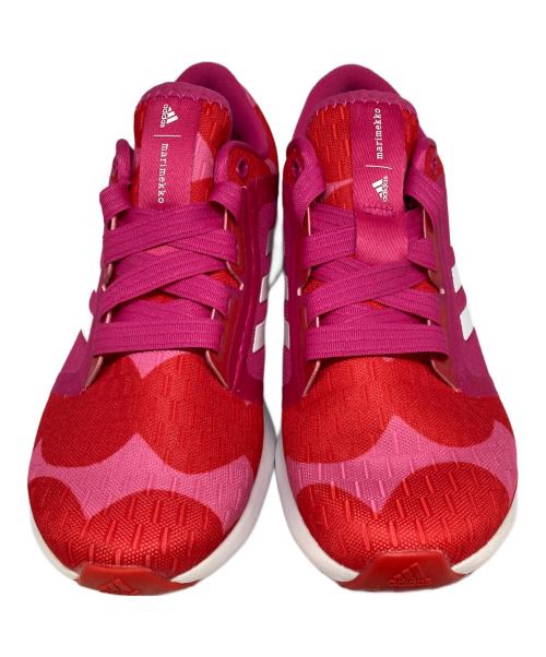 marimekko（マリメッコ）marimekko (マリメッコ) adidas (アディダス) スニーカー レッド サイズ:24cmの古着・服飾アイテム