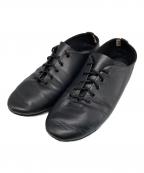 repettoレペット）の古着「レザーレースアップシューズ」｜ブラック