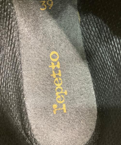 repetto（レペット）Repetto (レペット) レザーレースアップシューズ ブラック サイズ:39の古着・服飾アイテム
