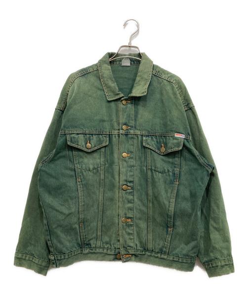 古着（フルギ）古着 (フルギ) デニムジャケット グリーン サイズ:不明の古着・服飾アイテム