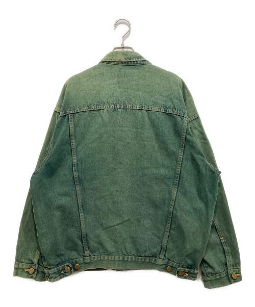 古着（フルギ）古着 (フルギ) デニムジャケット グリーン サイズ:不明の古着・服飾アイテム