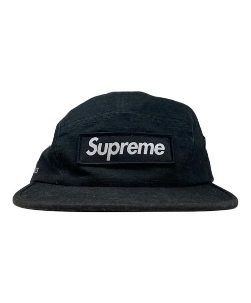 SUPREME（シュプリーム）Supreme (シュプリーム) military camp cap ブラックの古着・服飾アイテム