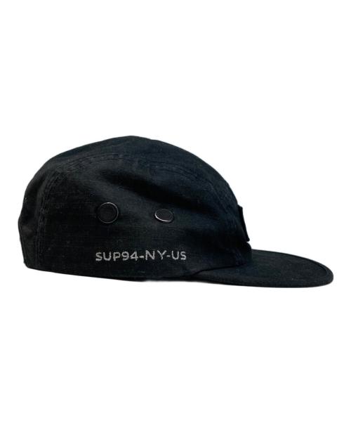 SUPREME（シュプリーム）Supreme (シュプリーム) military camp cap ブラックの古着・服飾アイテム