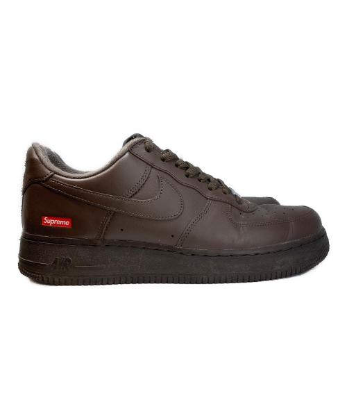 NIKE（ナイキ）NIKE (ナイキ) Supreme (シュプリーム) ローカットスニーカー ブラウン サイズ:27.5cmの古着・服飾アイテム