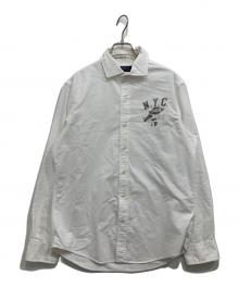 POLO RALPH LAUREN（ポロ・ラルフローレン）の古着「シャツ」｜ホワイト