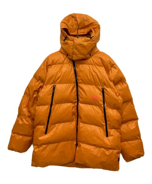 PUMA（プーマ）PUMA (プーマ) PAM (パム) OVERSIZED LONG PUFFER JACKET/中綿ジャケット オレンジ サイズ:Ｌの古着・服飾アイテム
