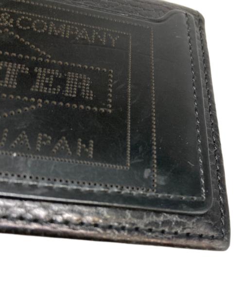 PORTER（ポーター）PORTER (ポーター) GLAZE ID CASE/カードケース ブラックの古着・服飾アイテム