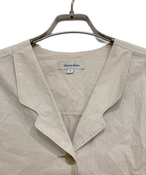 STEVEN ALAN（スティーブンアラン）STEVEN ALAN (スティーブンアラン) COTTON TYPEWRITER DRESS ベージュ サイズ:Ｓの古着・服飾アイテム