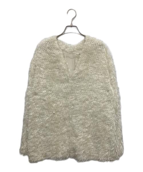 CLANE（クラネ）CLANE (クラネ) W FACE FREINGE TOPS/フリンジトップ ホワイト サイズ:SIZE1の古着・服飾アイテム