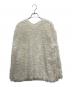 CLANE (クラネ) W FACE FREINGE TOPS/フリンジトップ ホワイト サイズ:SIZE1：7000円