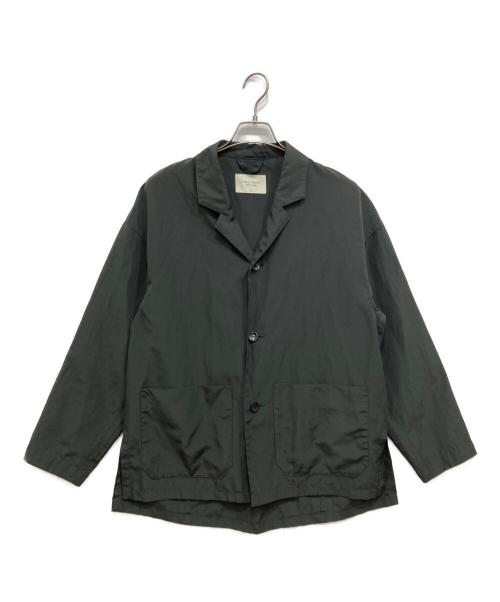 PUBLIC TOKYO（パブリックトウキョウ）PUBLIC TOKYO (パブリックトウキョウ) リネン混テーラードジャケット グレー サイズ:1の古着・服飾アイテム