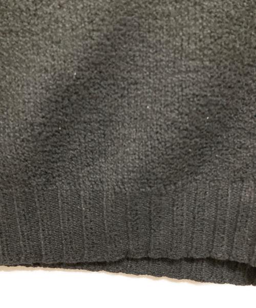 POLO RALPH LAUREN（ポロ・ラルフローレン）POLO RALPH LAUREN (ポロ・ラルフローレン) ウールコットンニット ブラック サイズ:XXLの古着・服飾アイテム