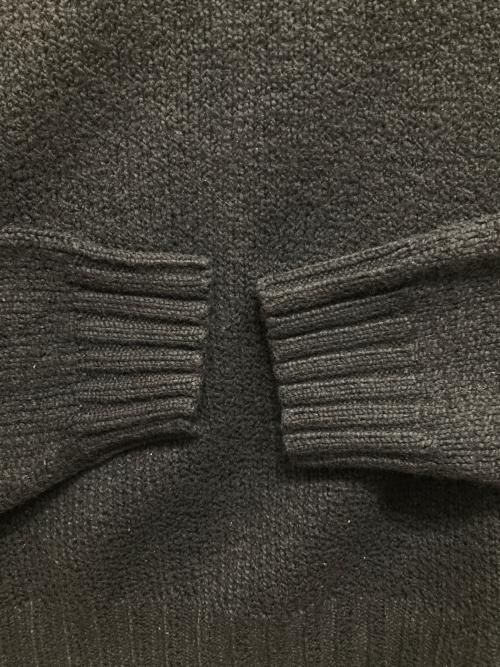 POLO RALPH LAUREN（ポロ・ラルフローレン）POLO RALPH LAUREN (ポロ・ラルフローレン) ウールコットンニット ブラック サイズ:XXLの古着・服飾アイテム