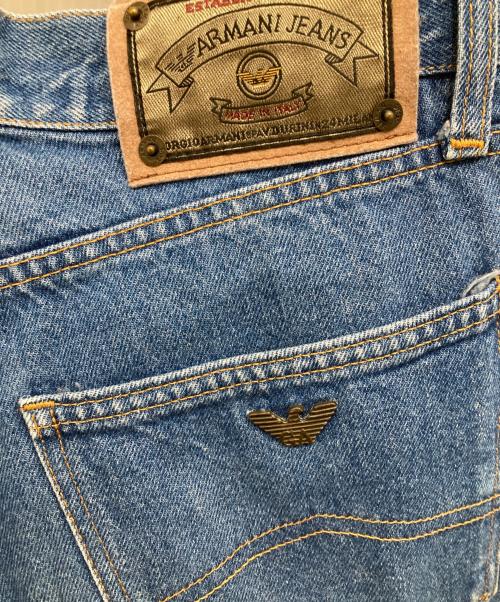 ARMANI JEANS（アルマーニジーンズ）ARMANI JEANS (アルマーニジーンズ) デニムパンツ インディゴ サイズ:81cm (W32)の古着・服飾アイテム