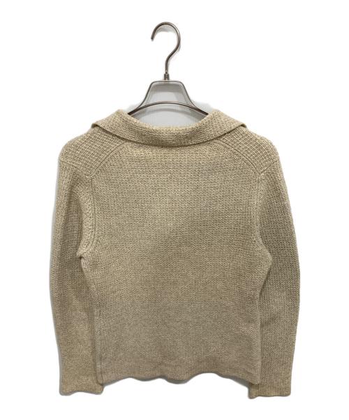 Cruciani（クルチアーニ）CRUCIANI (クルチアーニ) ニット3Bジャケット ベージュ サイズ:44の古着・服飾アイテム