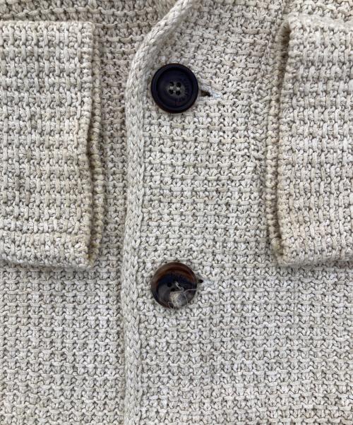 Cruciani（クルチアーニ）CRUCIANI (クルチアーニ) ニット3Bジャケット ベージュ サイズ:44の古着・服飾アイテム