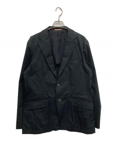 美品 Paul Smith 現行タグ サマージャケット ブラック L 2B 黒 中古・古着通販】Paul Smith (ポールスミス) 2Bジャケット ブラック