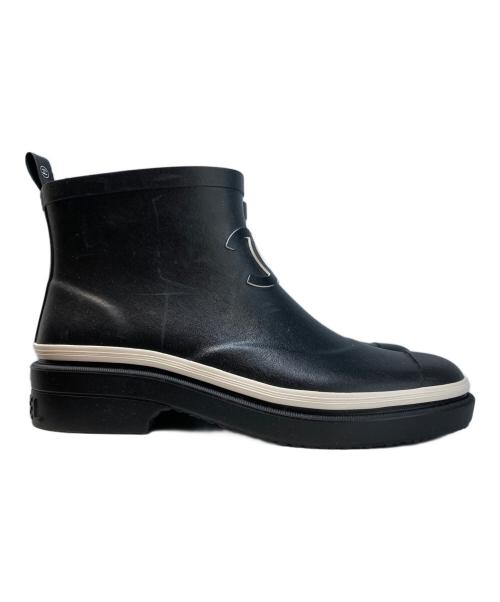 CHANEL（シャネル）CHANEL (シャネル) レインブーツ ブラック サイズ:SIZE37の古着・服飾アイテム