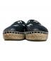 CHANEL (シャネル) ココマークエスパドリーユスリッポン ブラック サイズ:SIZE37：50000円