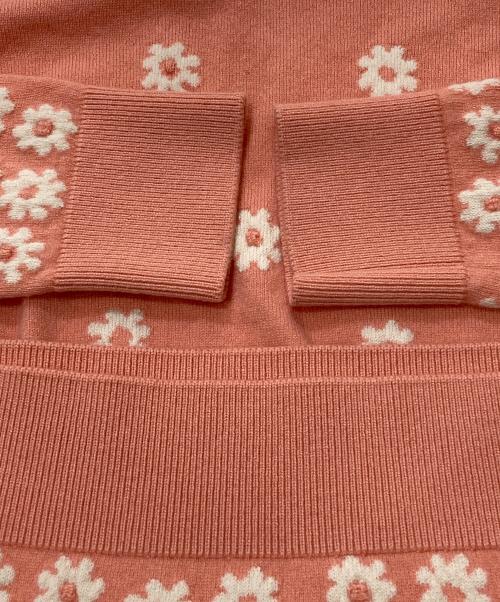 CHANEL（シャネル）CHANEL (シャネル) カシミヤ ココマーク デイジーニット プルオーバー ピンク サイズ:SIZE38の古着・服飾アイテム