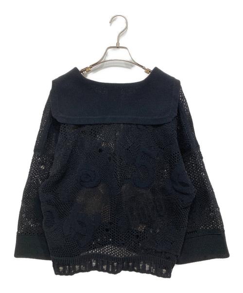 CHANEL（シャネル）CHANEL (シャネル) プルオーバーニット ブラック サイズ:SIZE38の古着・服飾アイテム