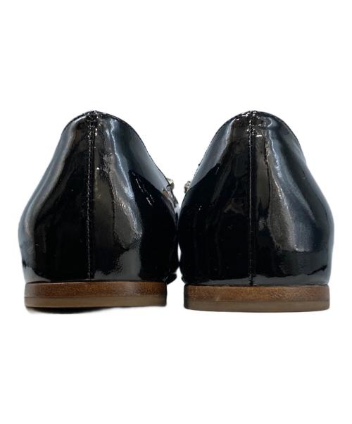 MIU MIU（ミュウミュウ）MIU MIU (ミュウミュウ) パテントレザーメリージェーン ブラック サイズ:SIZE35の古着・服飾アイテム