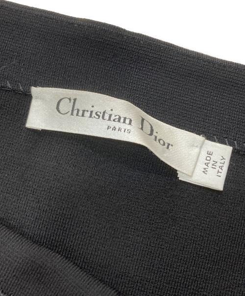 Christian Dior（クリスチャン ディオール）Christian Dior (クリスチャン ディオール) ニットスカート ブラック サイズ:SIZE42の古着・服飾アイテム