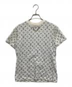 LOUIS VUITTONルイ ヴィトン）の古着「LVエスカルプリンテッドモノグラム半袖Tシャツ」｜ホワイト