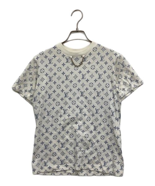 LOUIS VUITTON（ルイ ヴィトン）LOUIS VUITTON (ルイ ヴィトン) LVエスカルプリンテッドモノグラム半袖Tシャツ ホワイト サイズ:XSの古着・服飾アイテム