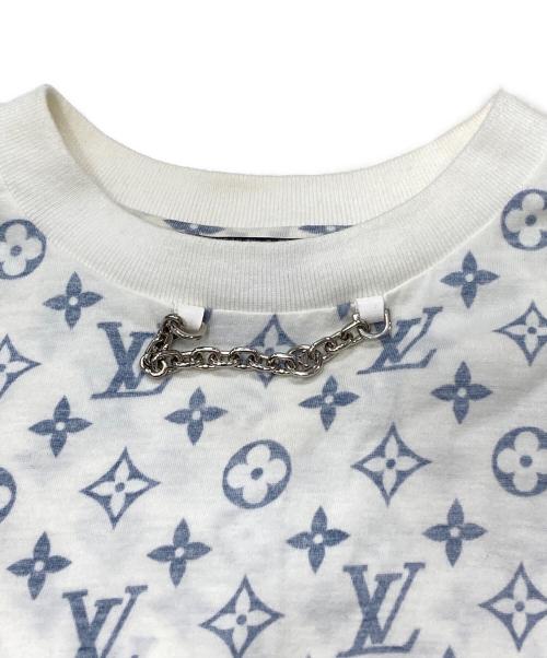 LOUIS VUITTON（ルイ ヴィトン）LOUIS VUITTON (ルイ ヴィトン) LVエスカルプリンテッドモノグラム半袖Tシャツ ホワイト サイズ:XSの古着・服飾アイテム