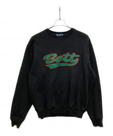 BoTT（ボット）の古着「クルーネックスウェット」｜ブラック