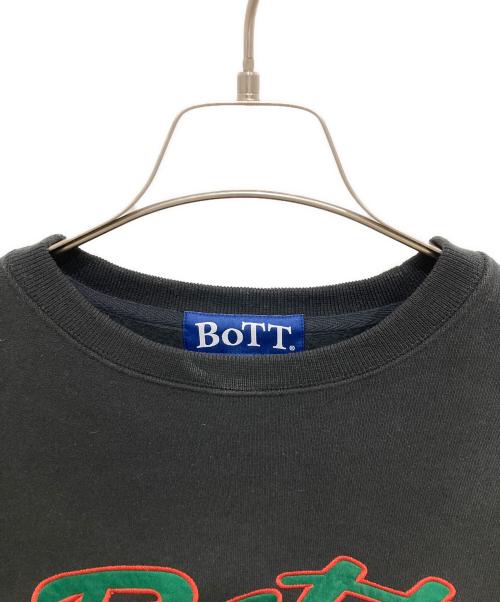 BoTT（ボット）BoTT (ボット) クルーネックスウェット ブラック サイズ:Lの古着・服飾アイテム