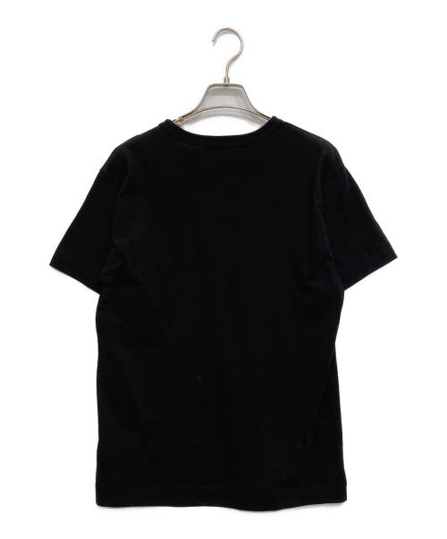 PLAY COMME des GARCONS（プレイコムデギャルソン）PLAY COMME des GARCONS (プレイコムデギャルソン) ハートワッペンTシャツ ブラック サイズ:Mの古着・服飾アイテム