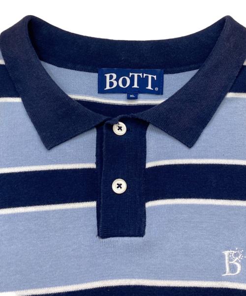 BoTT（ボット）BoTT (ボット) ポロシャツ スカイブルー サイズ:XLの古着・服飾アイテム