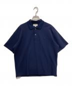 LACOSTEラコステ）の古着「ポロシャツ」｜ネイビー