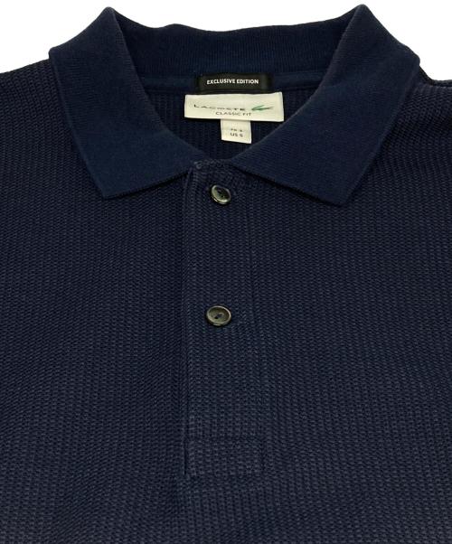 LACOSTE（ラコステ）LACOSTE (ラコステ) ポロシャツ ネイビー サイズ:Sの古着・服飾アイテム