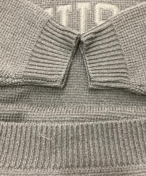 stussy（ステューシー）stussy (ステューシー) ニットパーカー ブラック サイズ:Mの古着・服飾アイテム