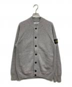 STONE ISLANDストーンアイランド）の古着「カシミヤ混MA-1タイプニット ブルゾン」｜グレー