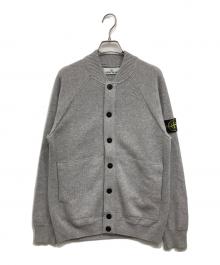 STONE ISLAND（ストーンアイランド）の古着「カシミヤ混MA-1タイプニット ブルゾン」｜グレー