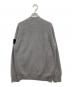 STONE ISLAND (ストーンアイランド) カシミヤ混MA-1タイプニット ブルゾン グレー サイズ:M：33000円