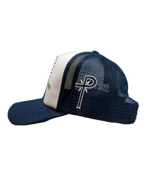 PALACE（パレス）PALACE (パレス) メッシュキャップ ネイビーの古着・服飾アイテム