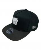 New Era×UNDEFEATEDニューエラ×アンディフィーテッド）の古着「キャップ」｜ブラック
