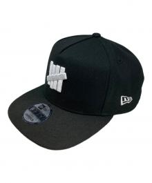 New Era×UNDEFEATED（ニューエラ×アンディフィーテッド）の古着「キャップ」｜ブラック